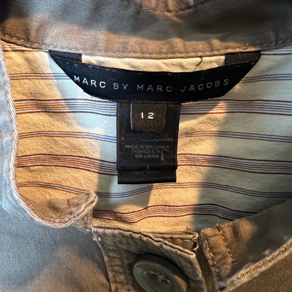 Marc By Marc Jacob’s Puff Short Sleeve MIDI Button Up Dress Size 12 - Picture 3 of 13